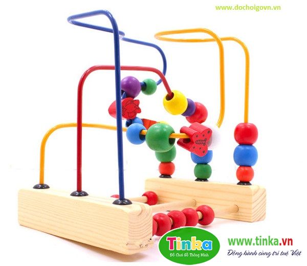 Đường luồn hạt sắc màu