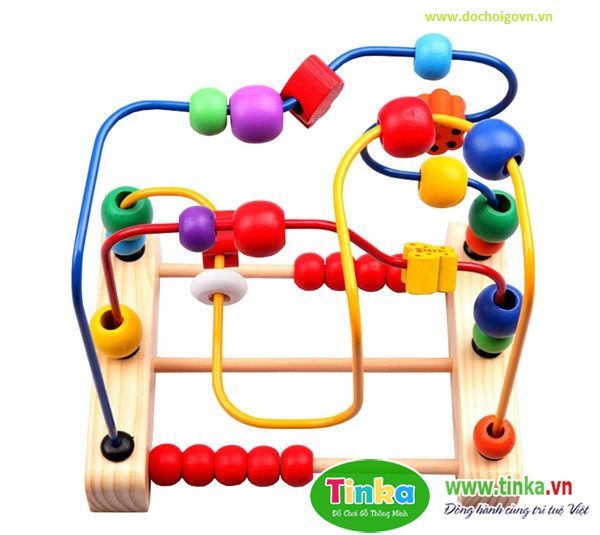 Đường luồn hạt sắc màu