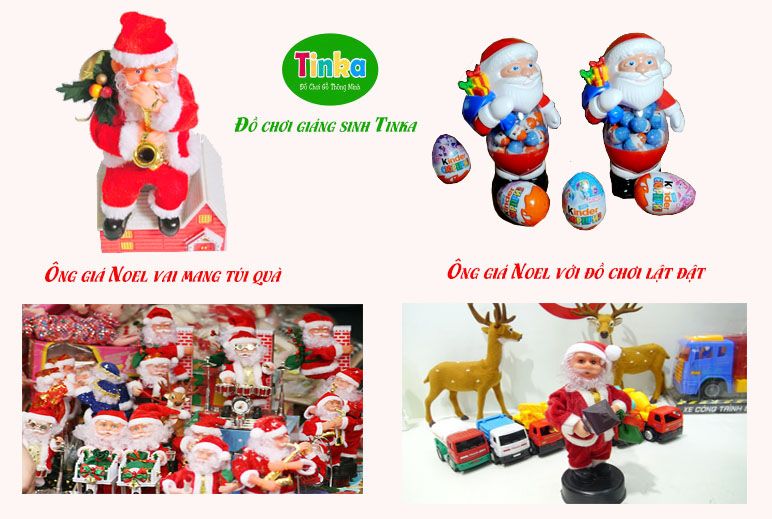 đồ chơi giáng sinh cho bé